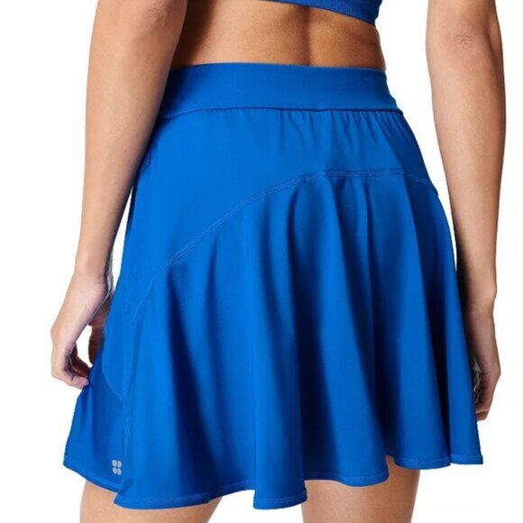 NWT Sweaty Betty Blue Volley Tennis Skirt/Skort - Picture 2 of 16